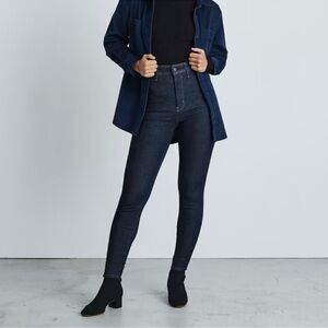 NWT Everlane Women's The Way High Skinny Jeans Blue Size 25 Regular